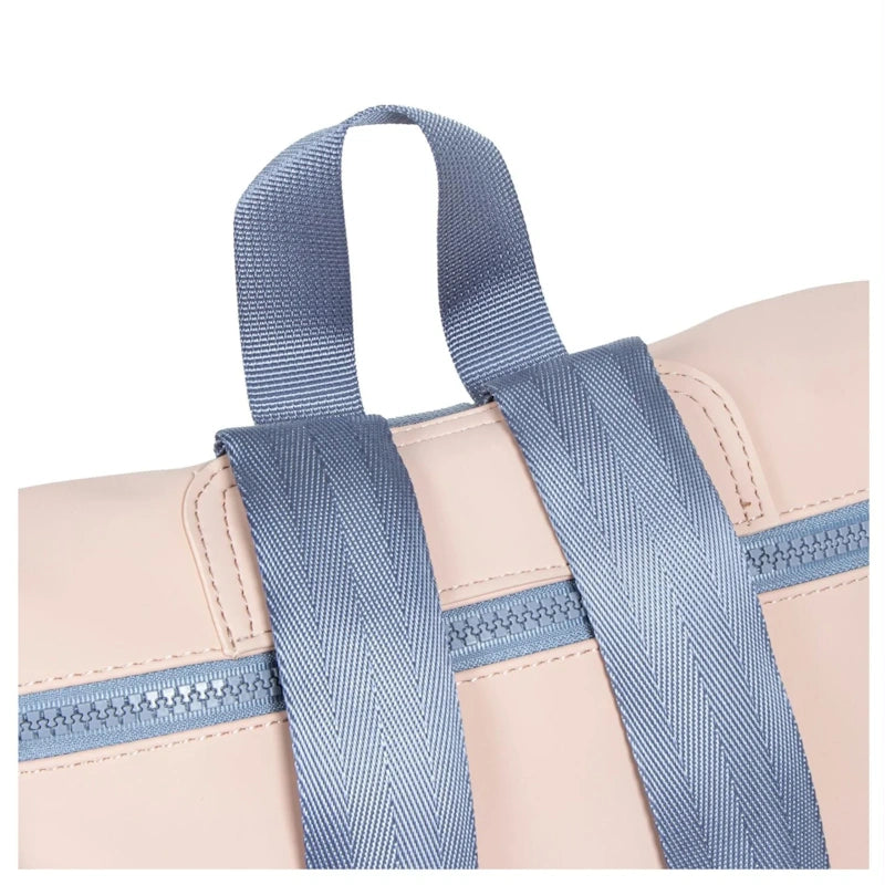 New Rebels Tim S Waterproof Flap Rugzak Soft Pink / Soft Blue