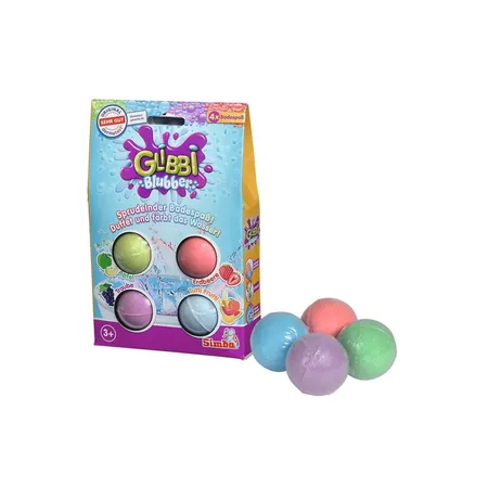 Simba Glibbi Badekugeln Blubber 4er Set
