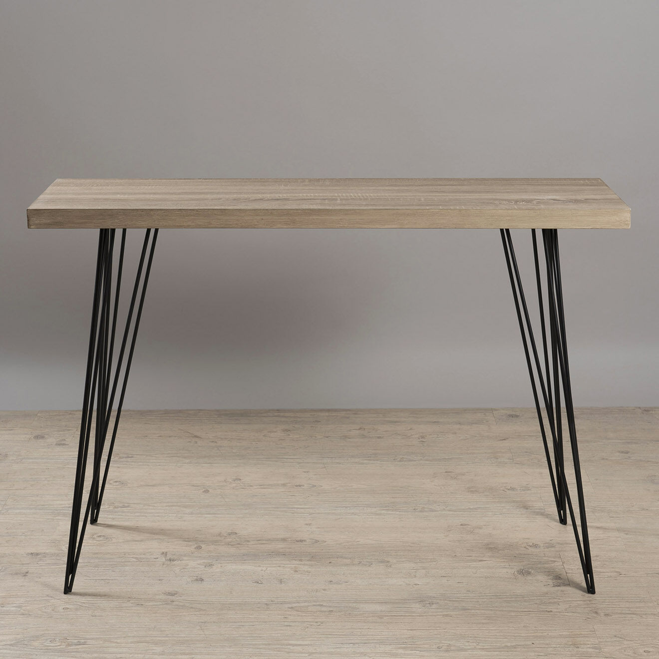 Macabane Console rectangulaire marron - 120x40x82 cm