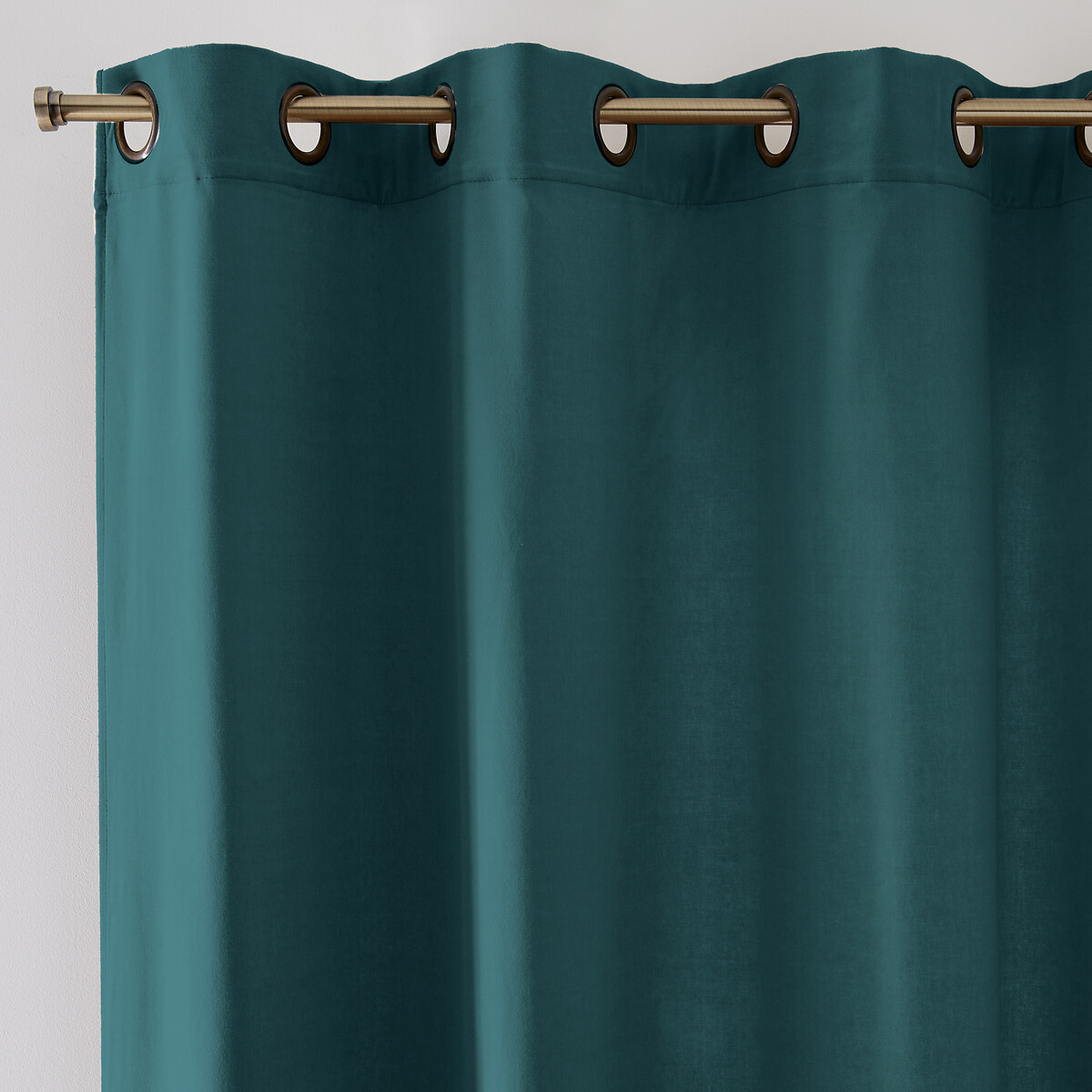 LA REDOUTE INTERIEURS<br>Cortina de veludo com ilhós Veludo