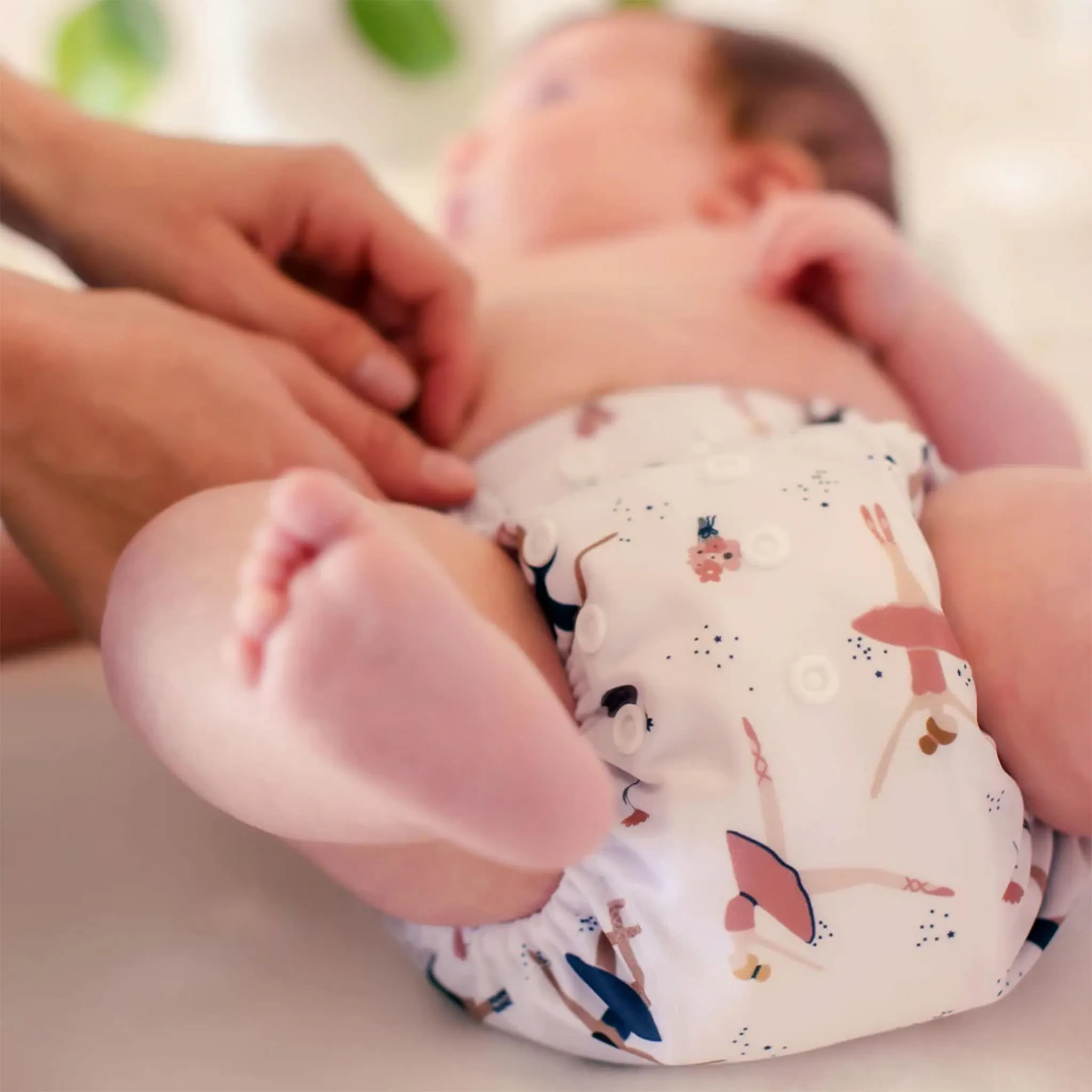 La Petite Ourse Couche Lavable 7-15lb - Ballet