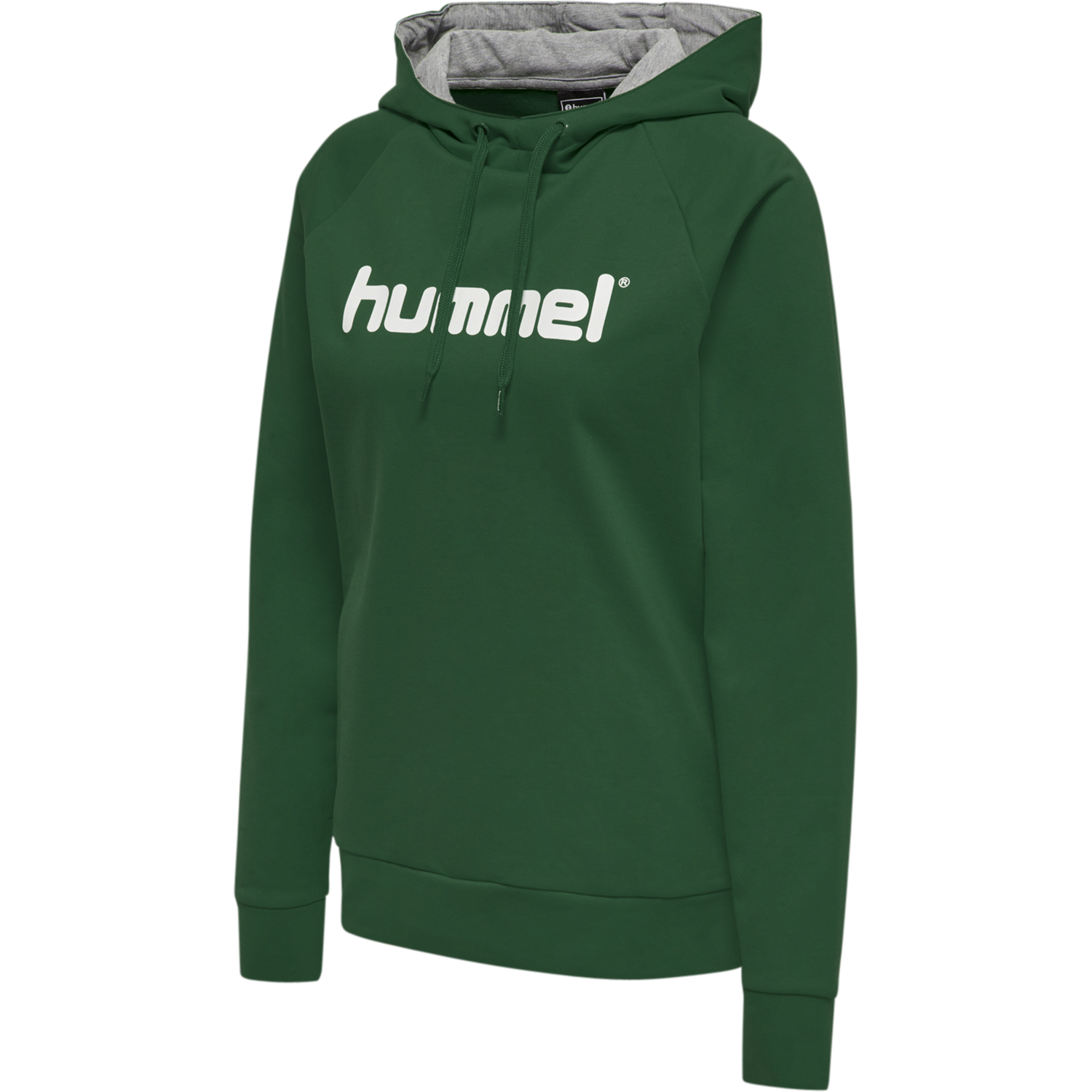 HUMMEL GO COTTON LOGO HOODIE WOMAN