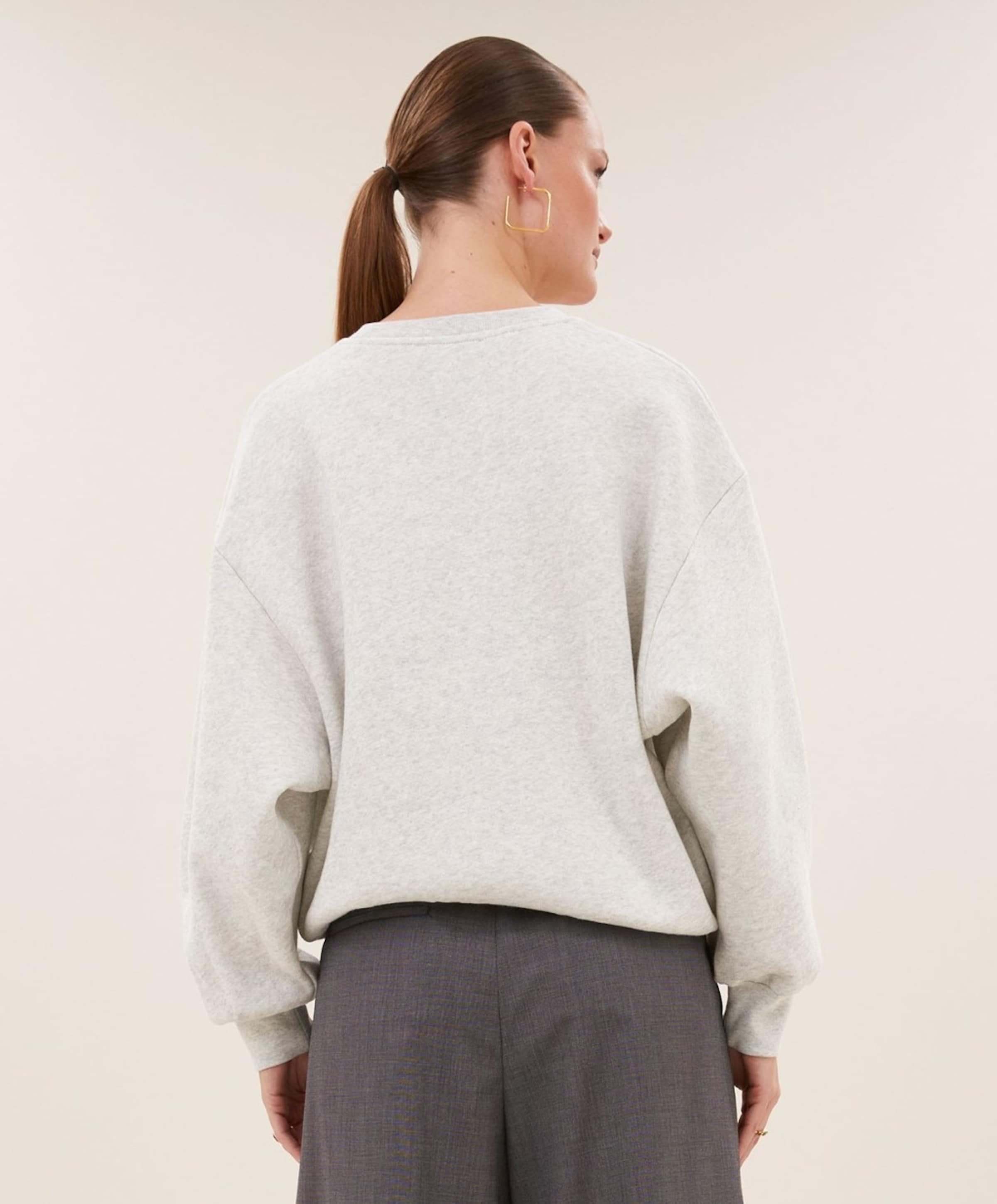 by-bar Dames sweater grijs
