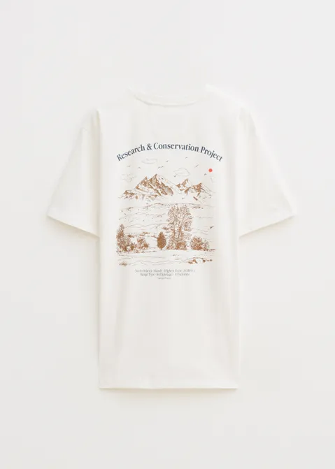T-shirt met print project off-white (WIT.O)
