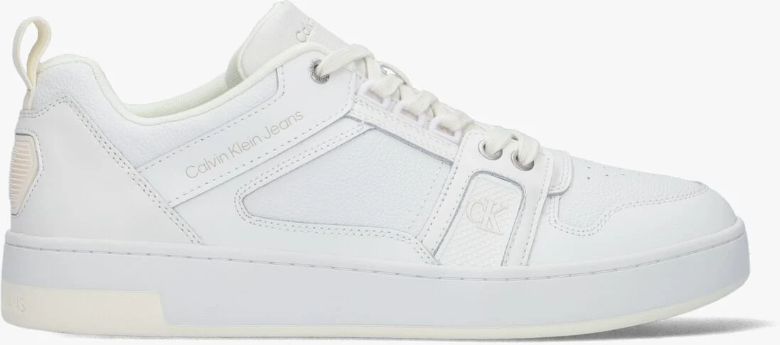 CALVIN KLEIN witte calvin klein lage sneakers basket cupsole r insert