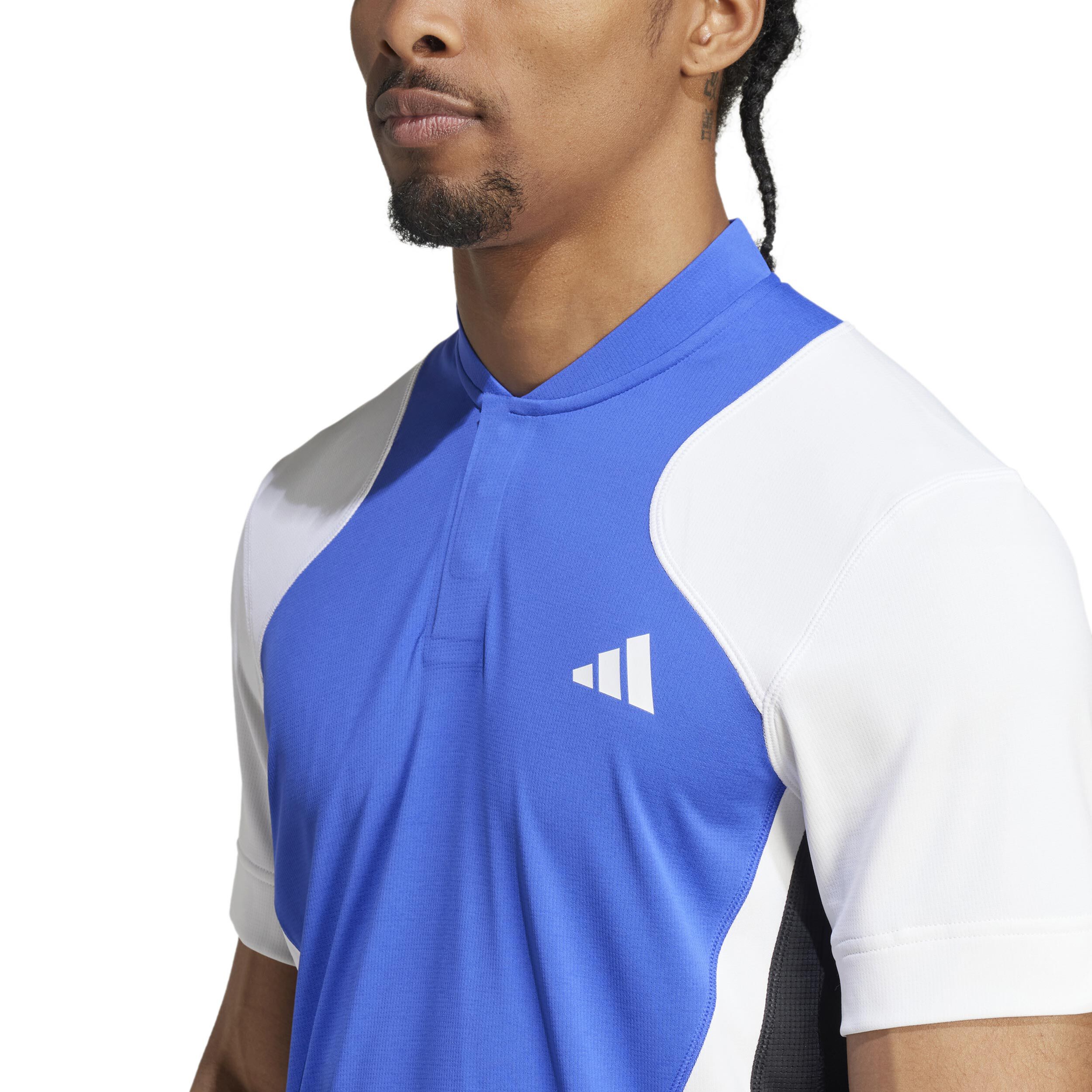 adidas Freelift FR Pro Polo Hommes - Bleu , Multicouleur