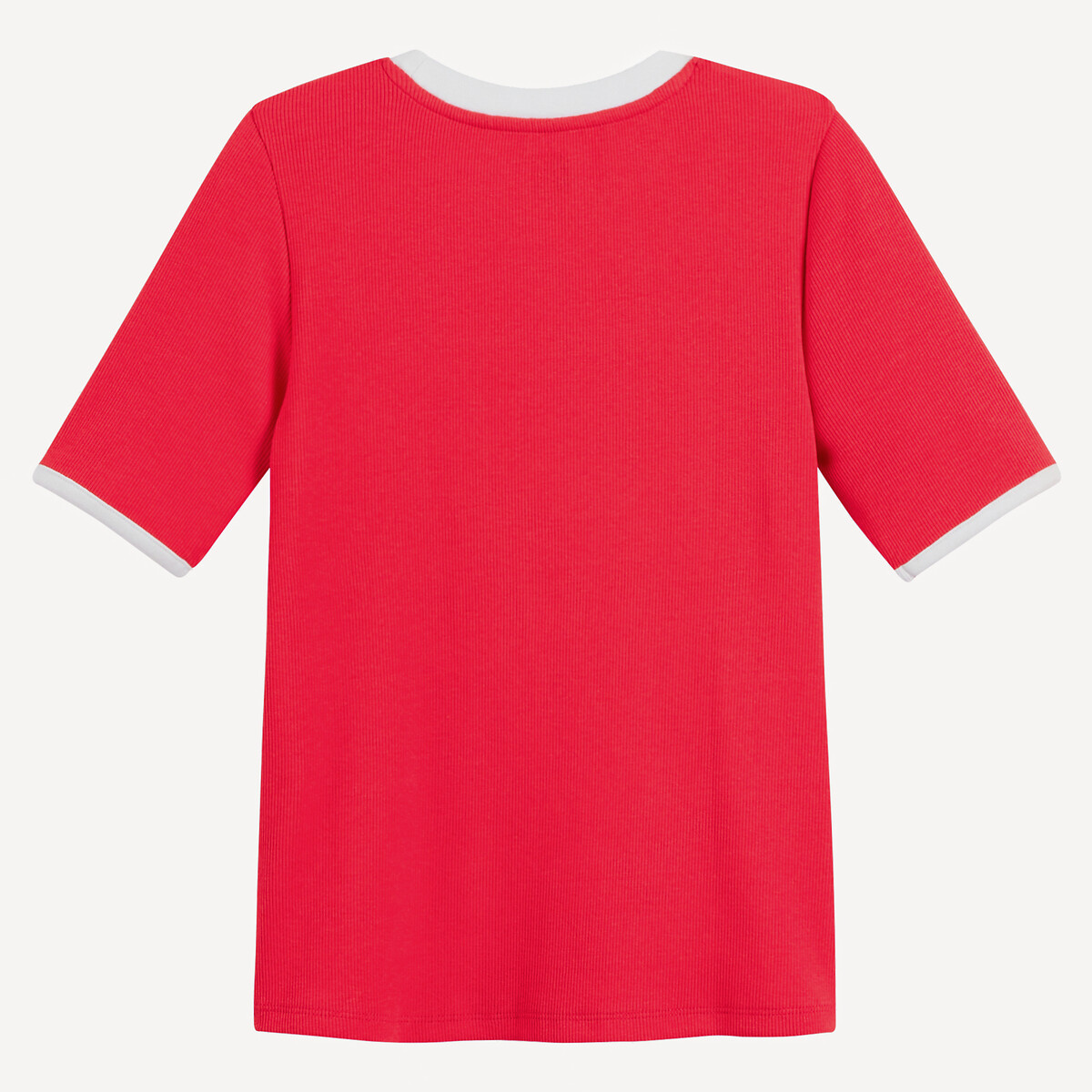 COLEÇÕES LA REDOUTE<br>Camiseta de manga curta com estampa, tamanhos 4 a 14 anos