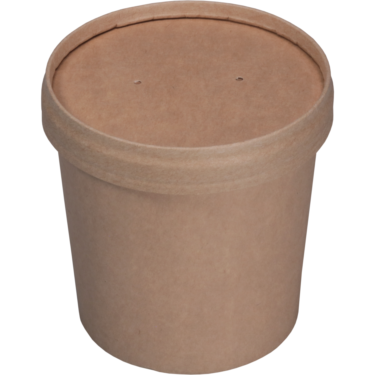 Depa, Soepbeker, incl. deksel, Karton + PP, 300ml, 12oz, 86mm, bruin