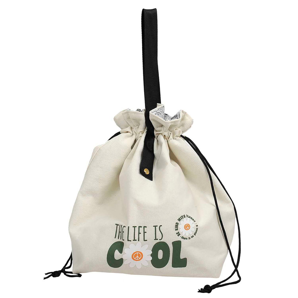 Sac isotherme coton 28x34x14cm