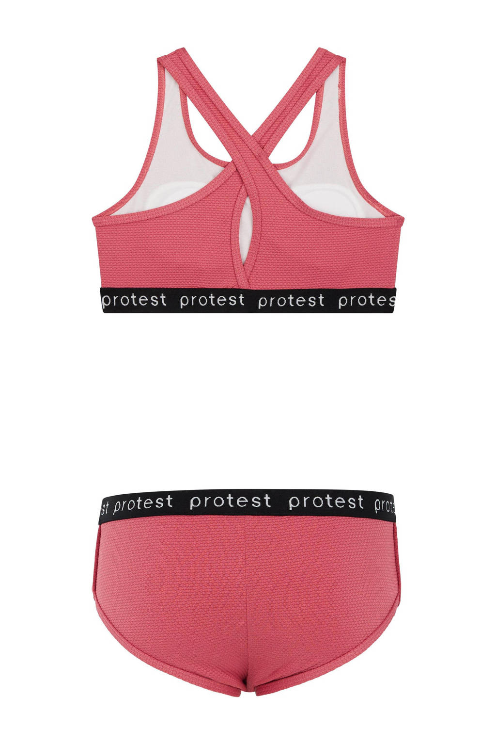 crop bikini PRTBEAU JR roze