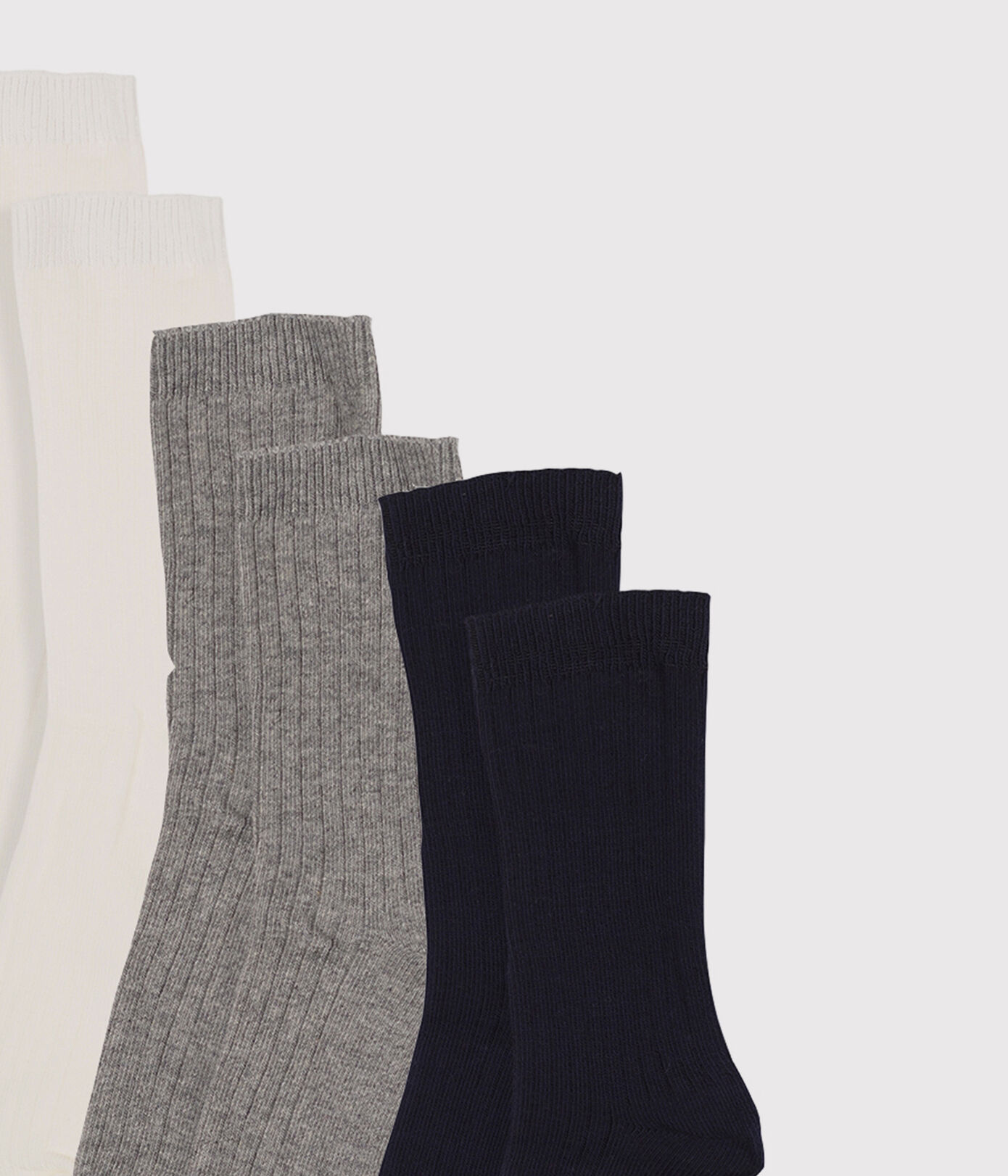 Lot de 3 paires de chaussettes enfant garçon