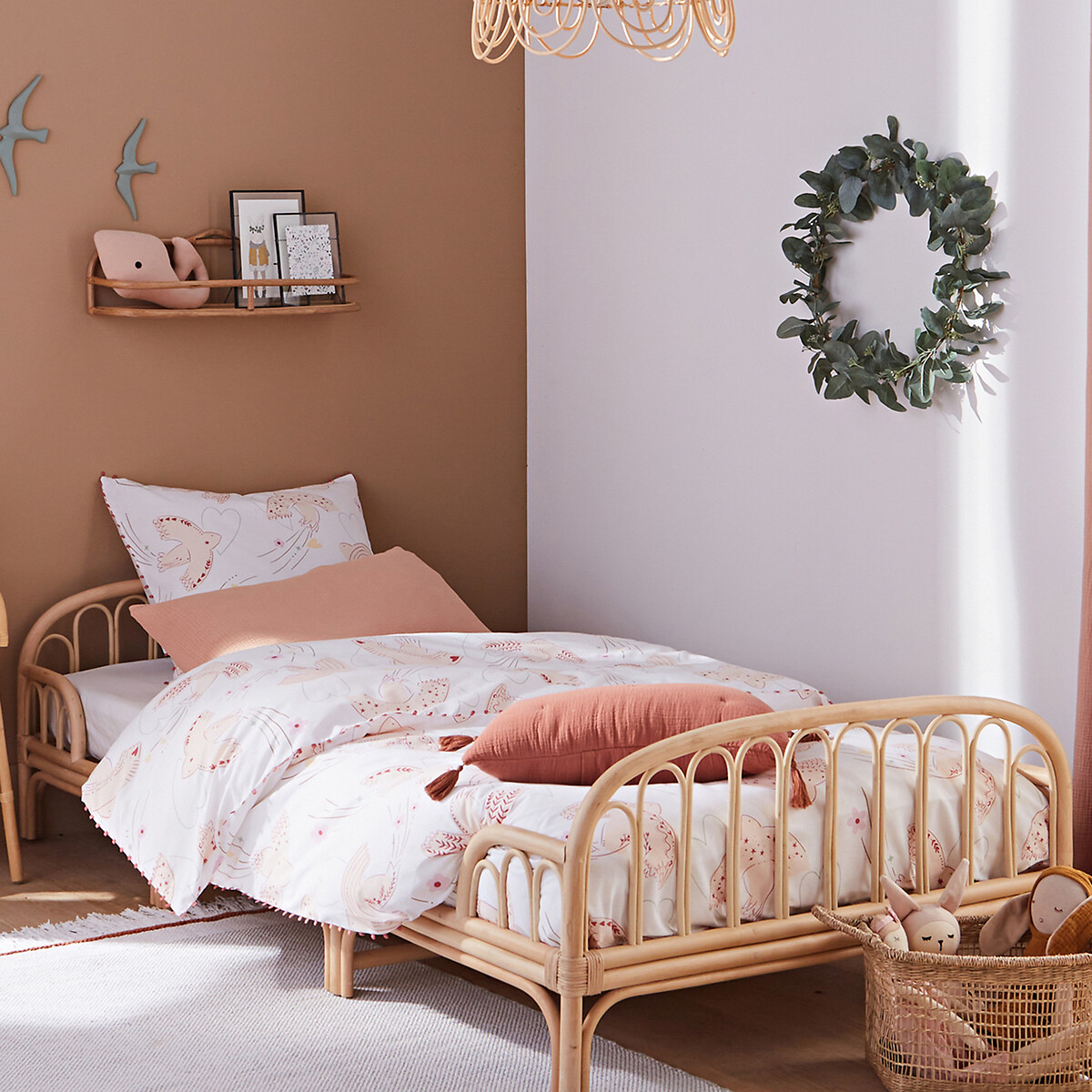 LA REDOUTE INTERIEURS<br>Cama de criança, em rattan, Albin