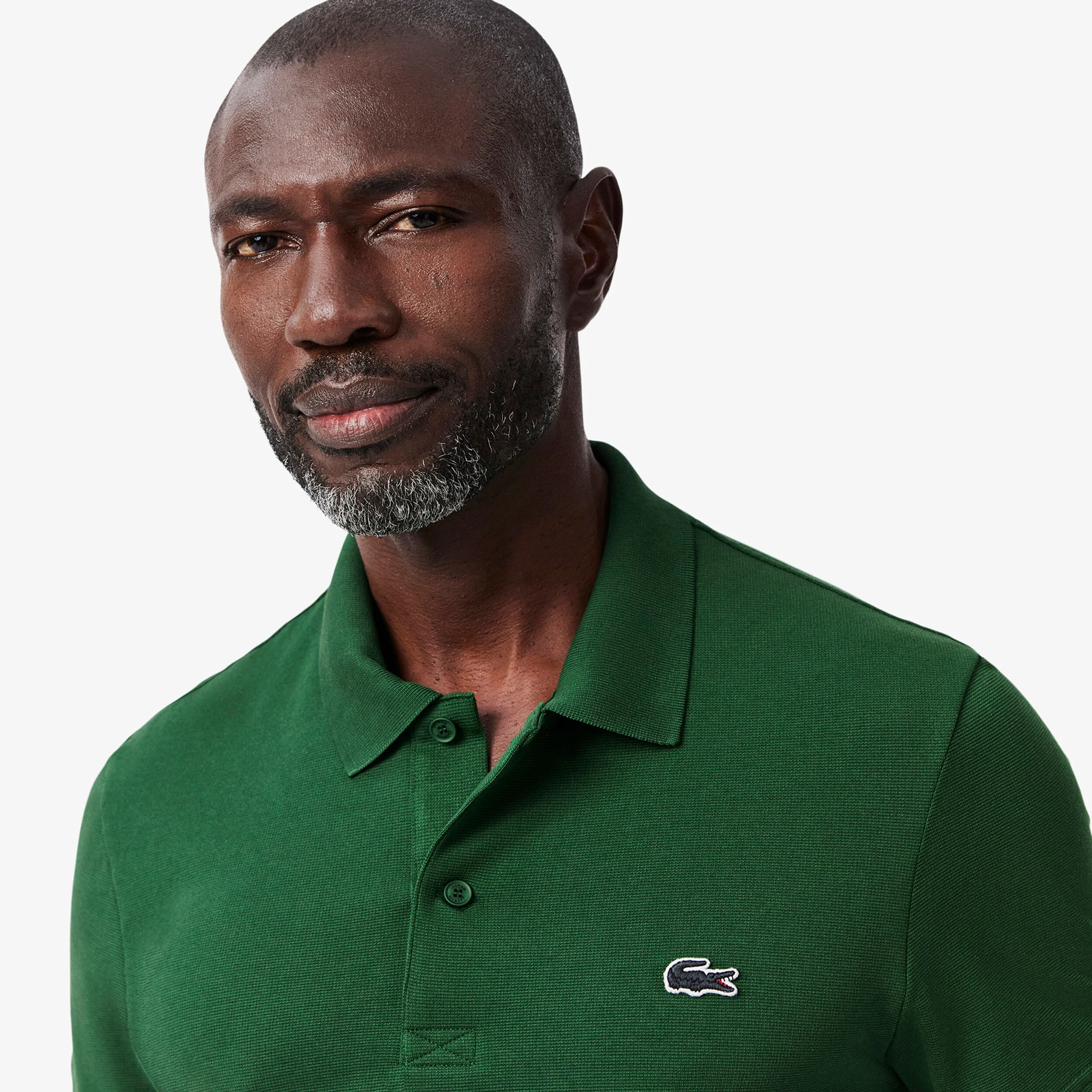 Lacoste Regular Fit Blend Knit Polo Hommes - Vert