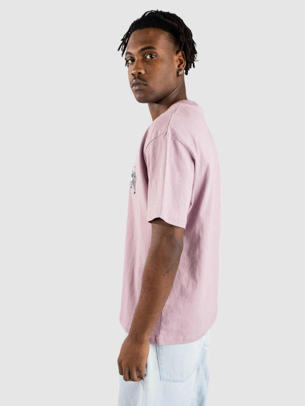 Pass Port Lazy Susan T-Shirt dusty lilac