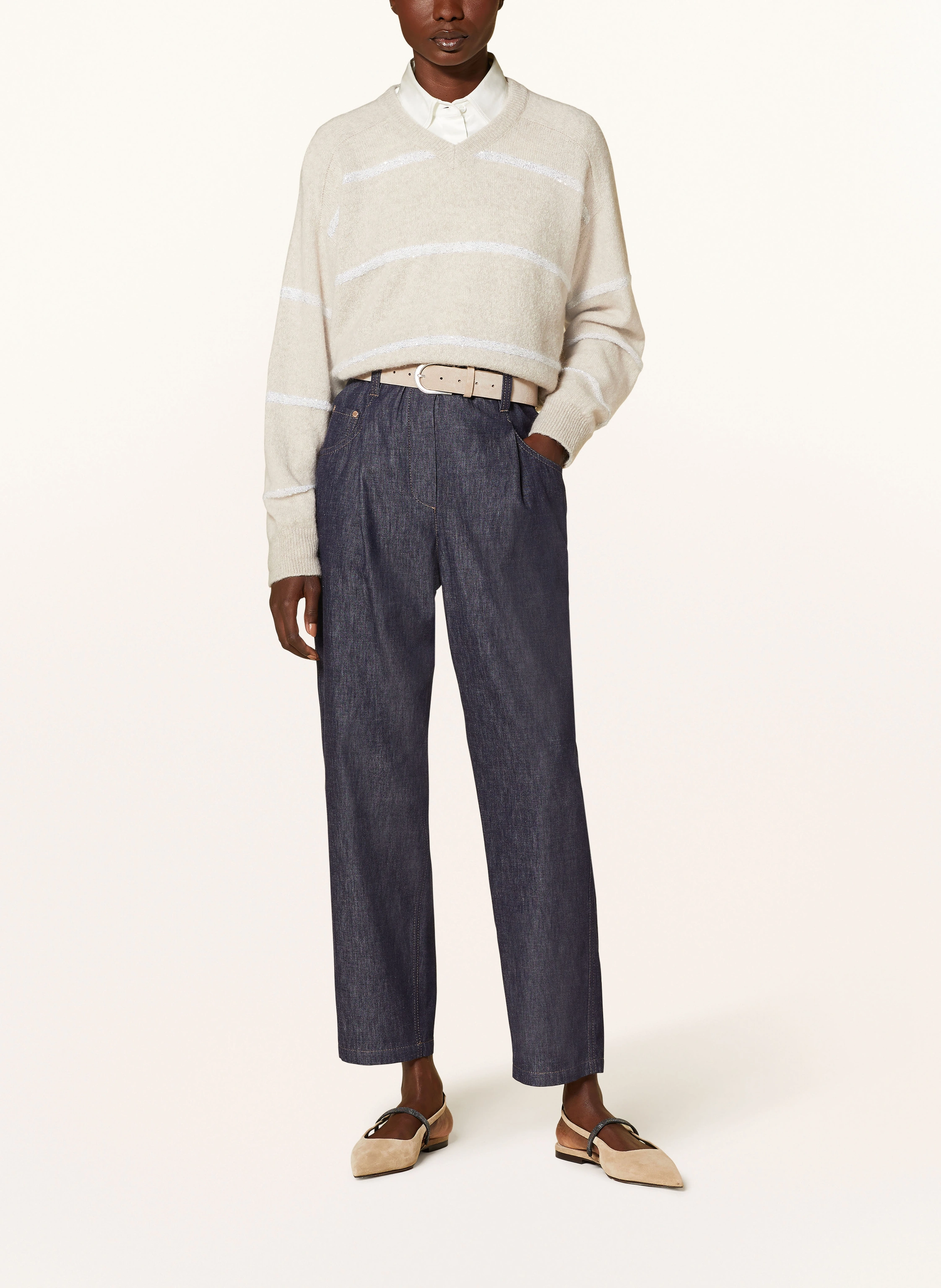 BRUNELLO CUCINELLI Hose in Jeansoptik