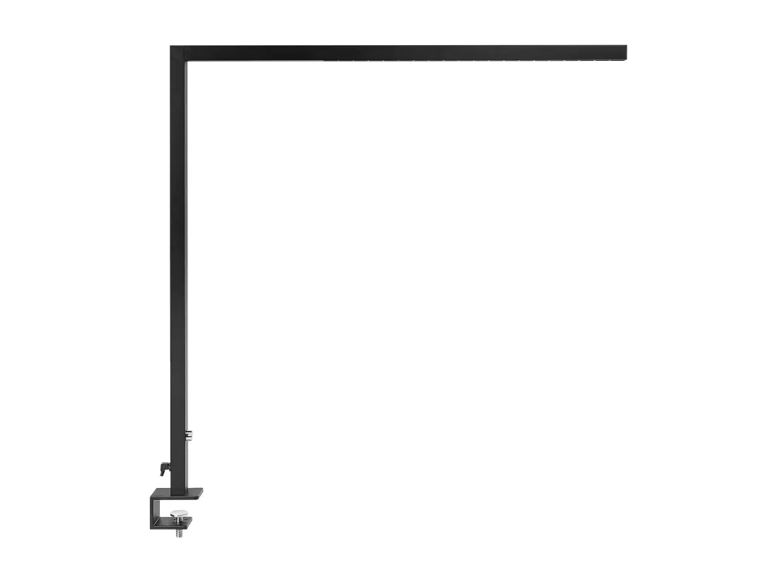 Lampe de bureau LED à pince VOLANS Avec variateur Métal Noir