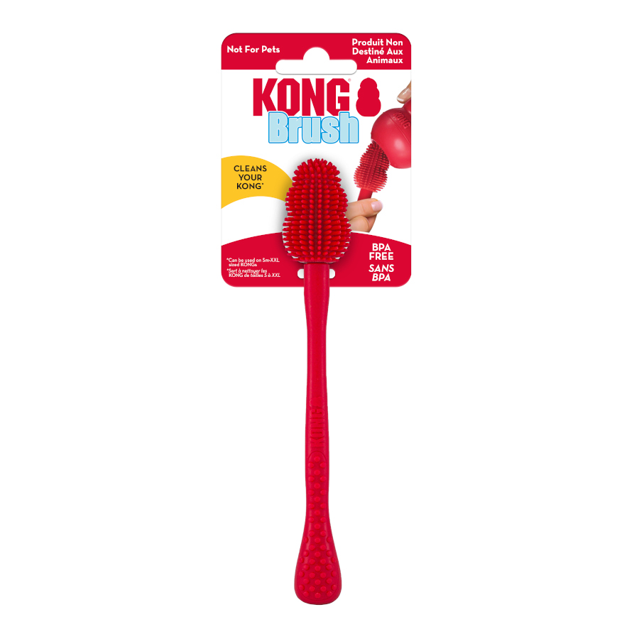 Escova de limpeza para brinquedos de cachorro Kong