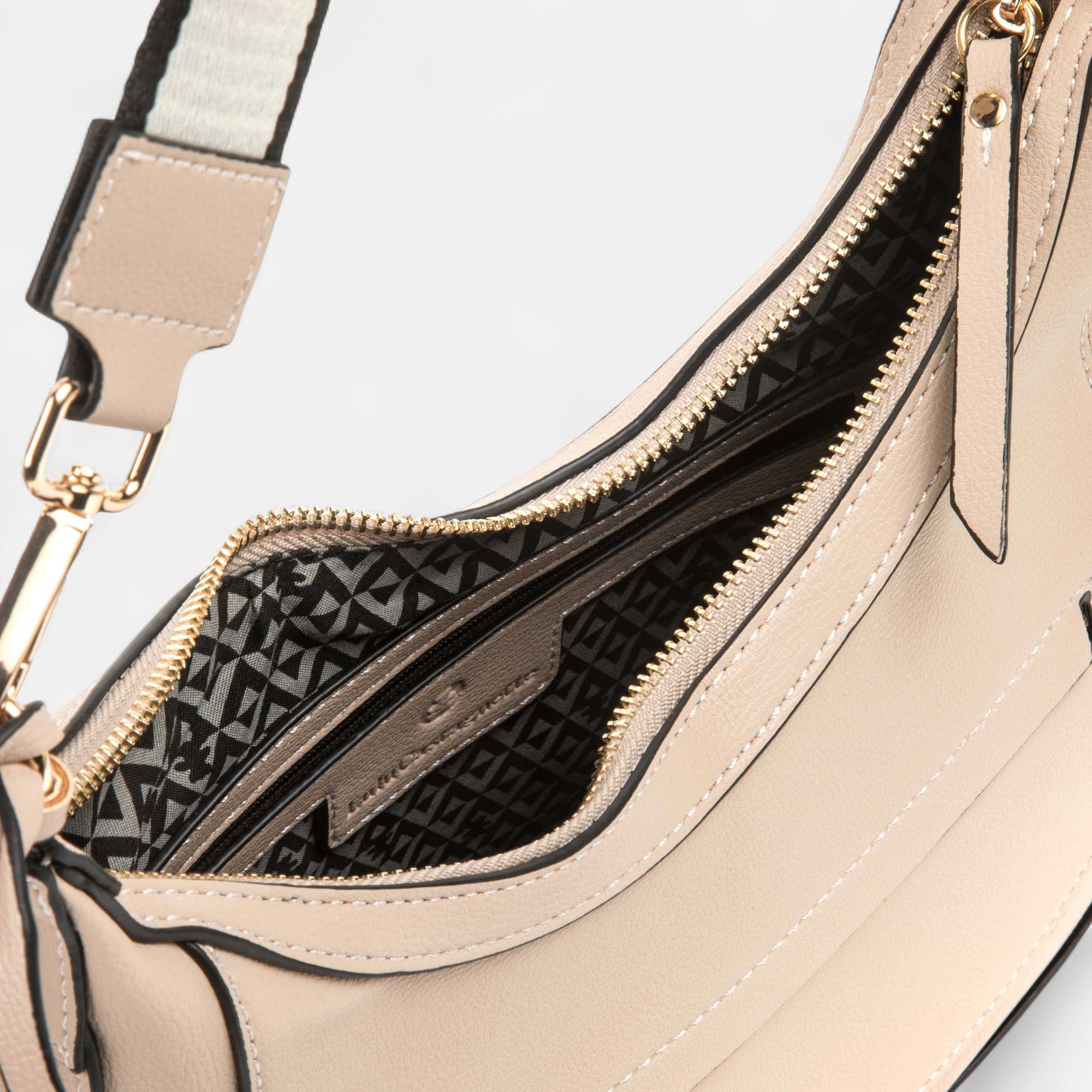 Pochette pour téléphone beige
