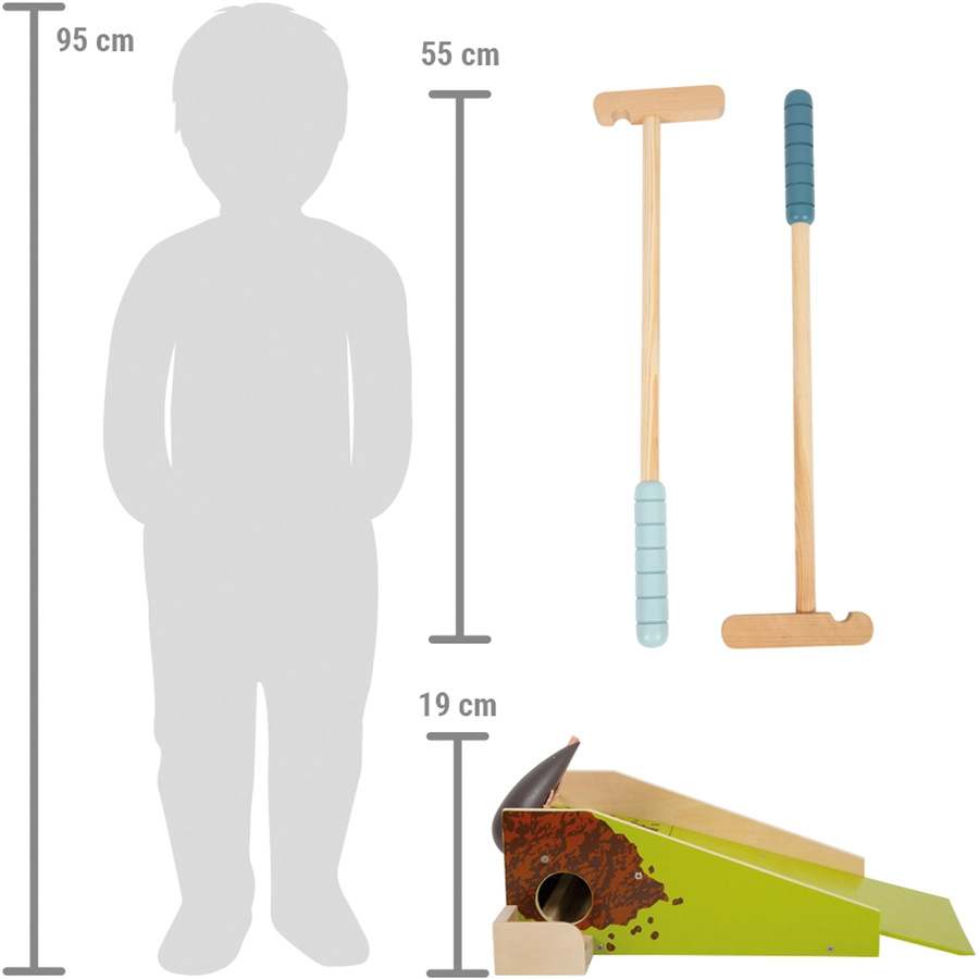 small foot® Kinder Minigolf-Set Maulwurf