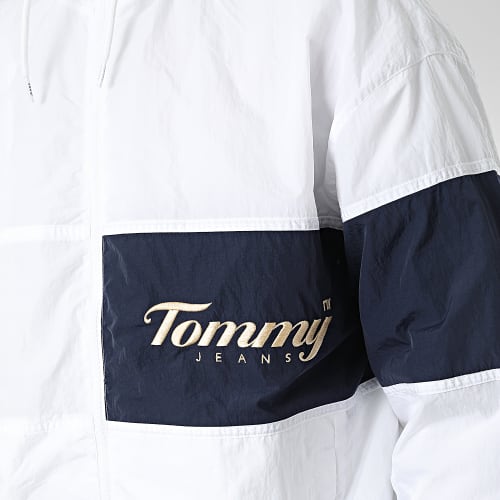 Veste Zippée Archive Statement 4083 Blanc Bleu Marine