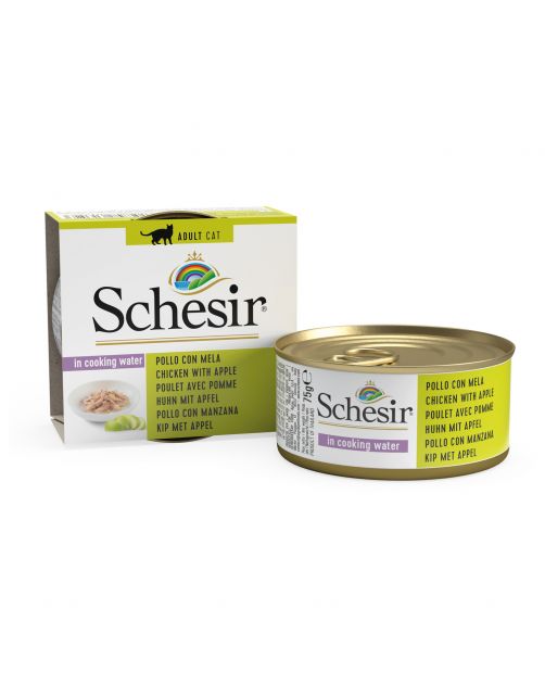 Schesir Kat Blik Gelei 75 g - Kattenvoer