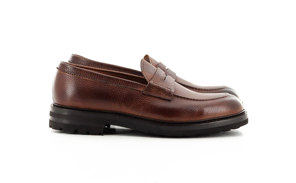 UPPER SHOES - M505 MOC COGNAC