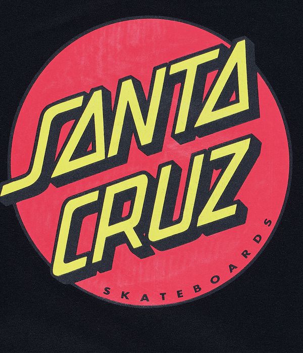Santa Cruz Classic Dot Hoodie women (black)