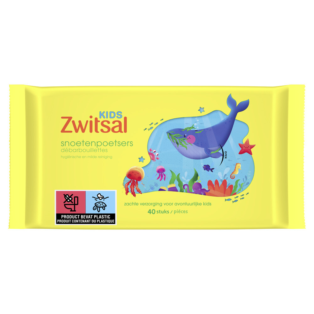 6x Zwitsal Snoetenpoetsers Frozen40 stuks