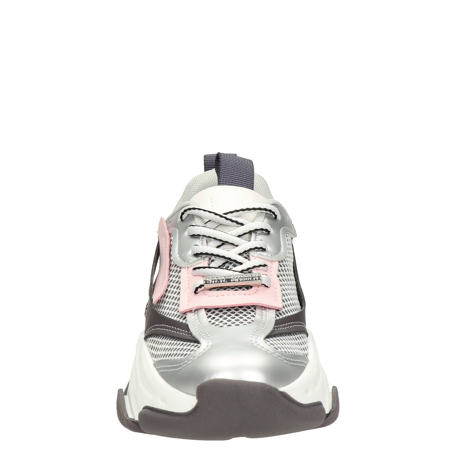 Steve Madden Possession-E dames sneaker Steve Madden Zilver