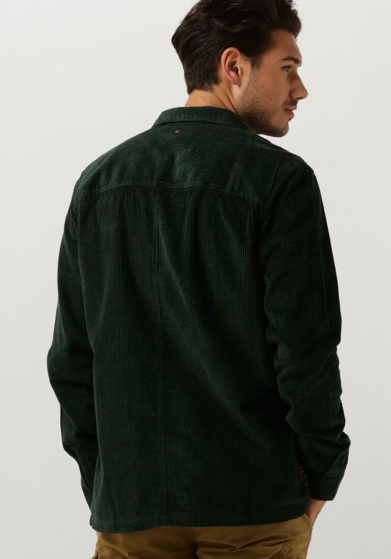 PME LEGEND groene pme legend overshirt long sleeve shirt ctn dobby corduroy