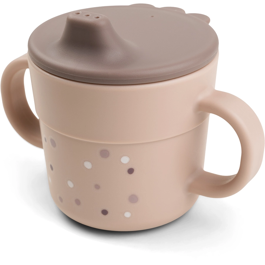 Done by Deer™ Trinklernbecher Foodie Happy dots Rosa
