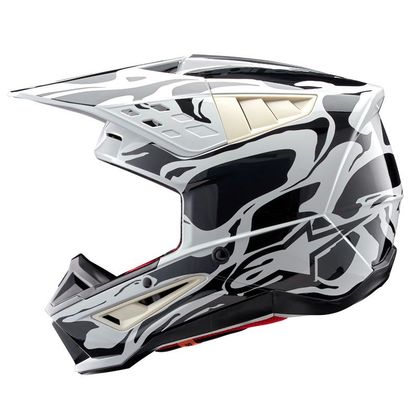 Casque cross Alpinestars SUPERTECH S-M5 - MINERAL 2023 - Gris / Gris