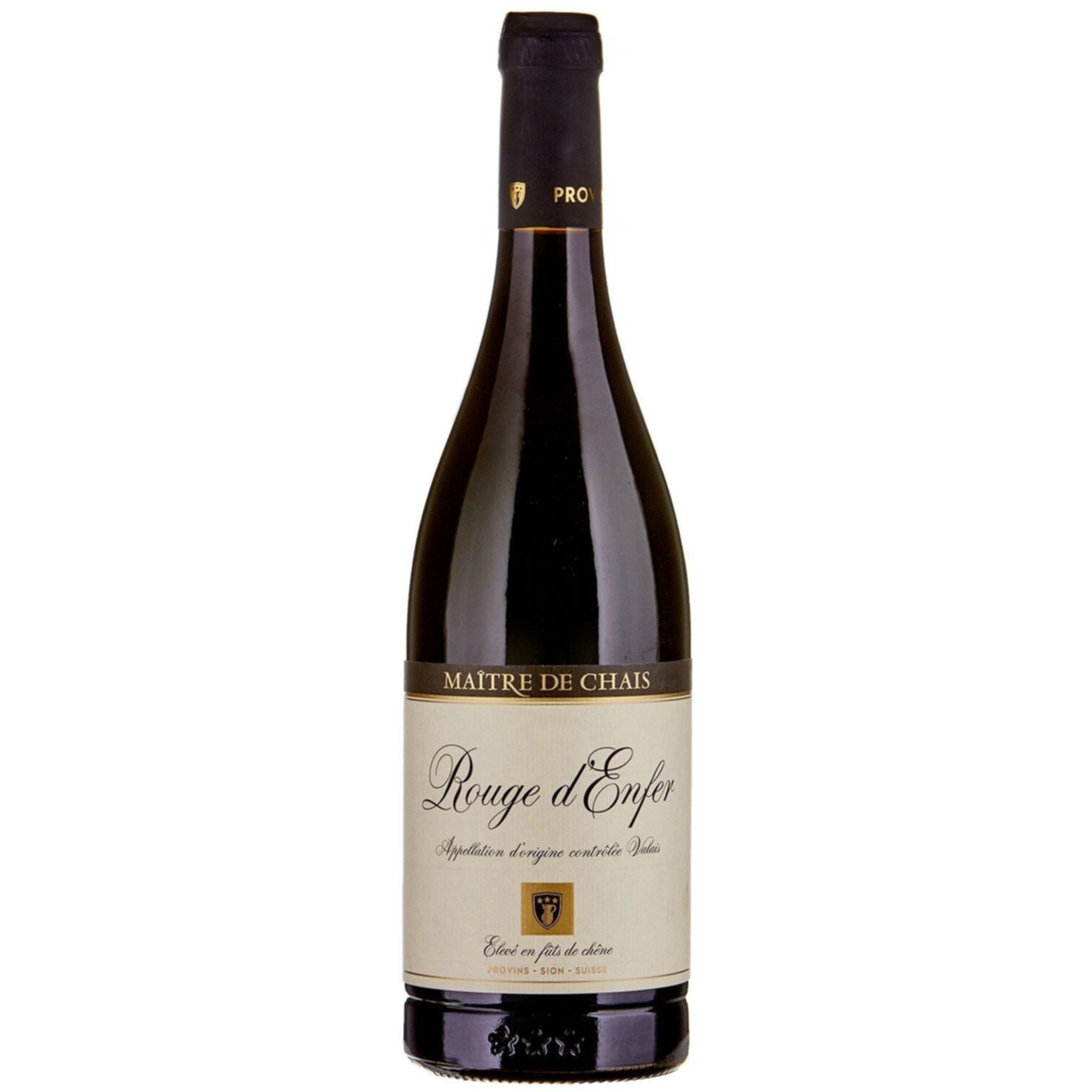 Valais AOC Assemblage Rouge d'Enfer Maître de Chais -75cl