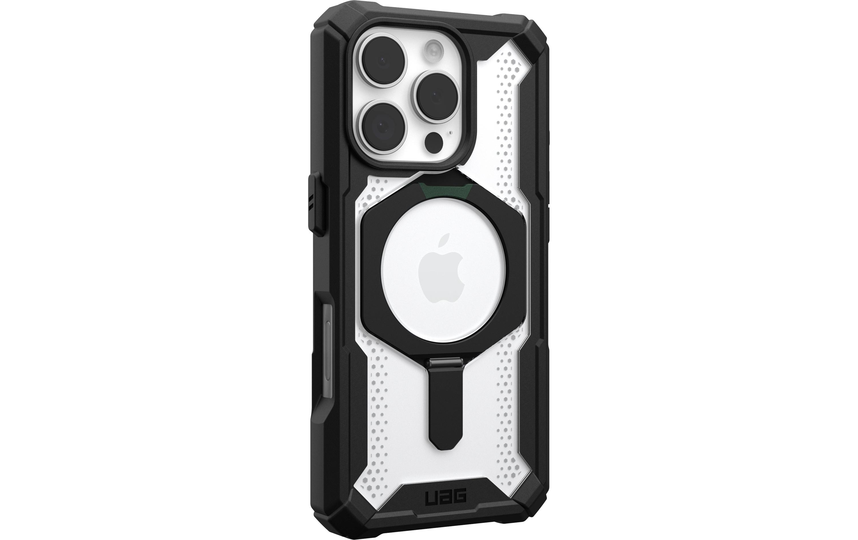 Back Cover Plasma XTE iPhone 16 Pro Black/ClearSchutzhülle für das Apple iPhone 16 Pro