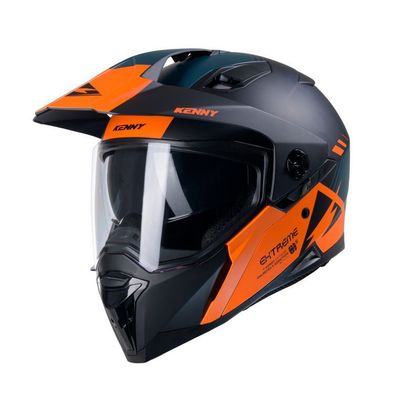 Casque Kenny EXTREME - GRAPHIC - Bleu / Orange