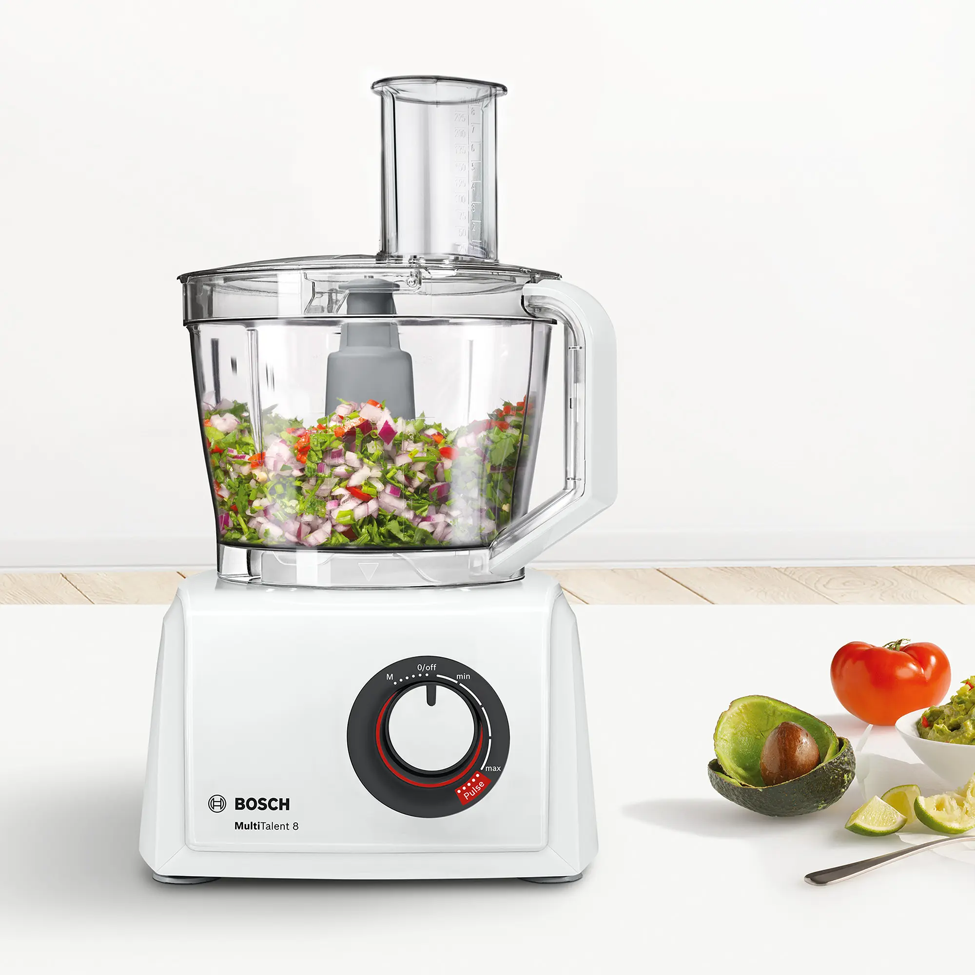 Food processor MultiTalent 8 1000 W Wit, Wit MC812W501