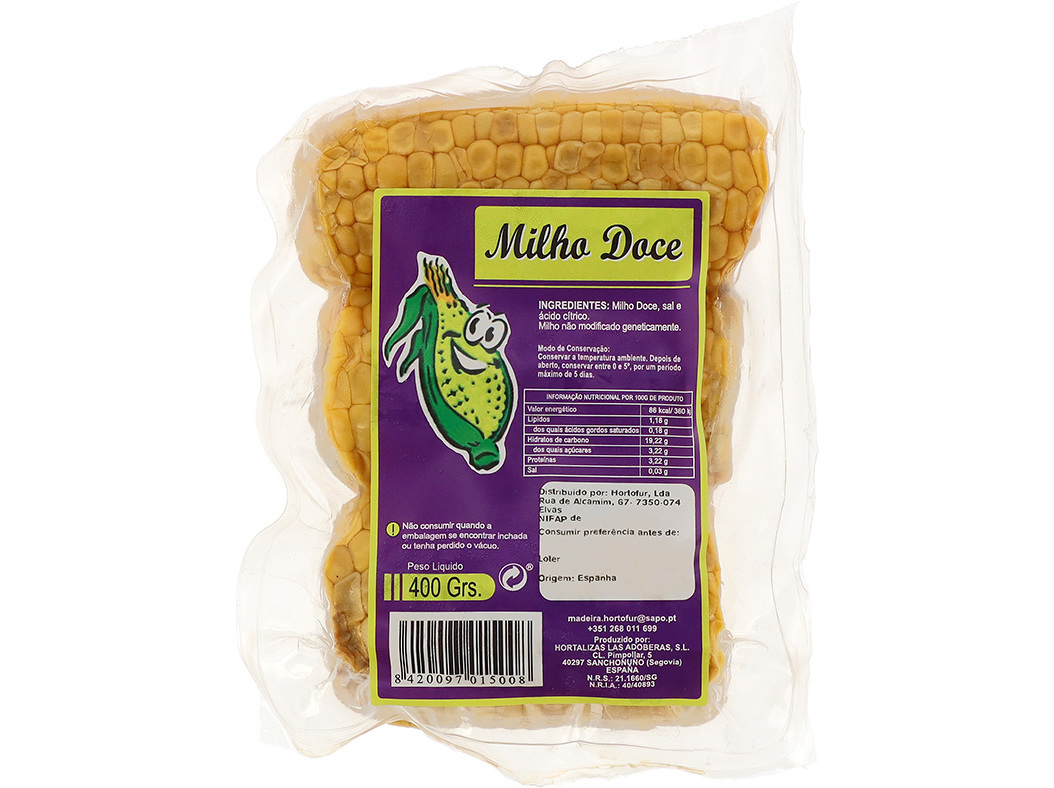 MILHO COZIDO 400G