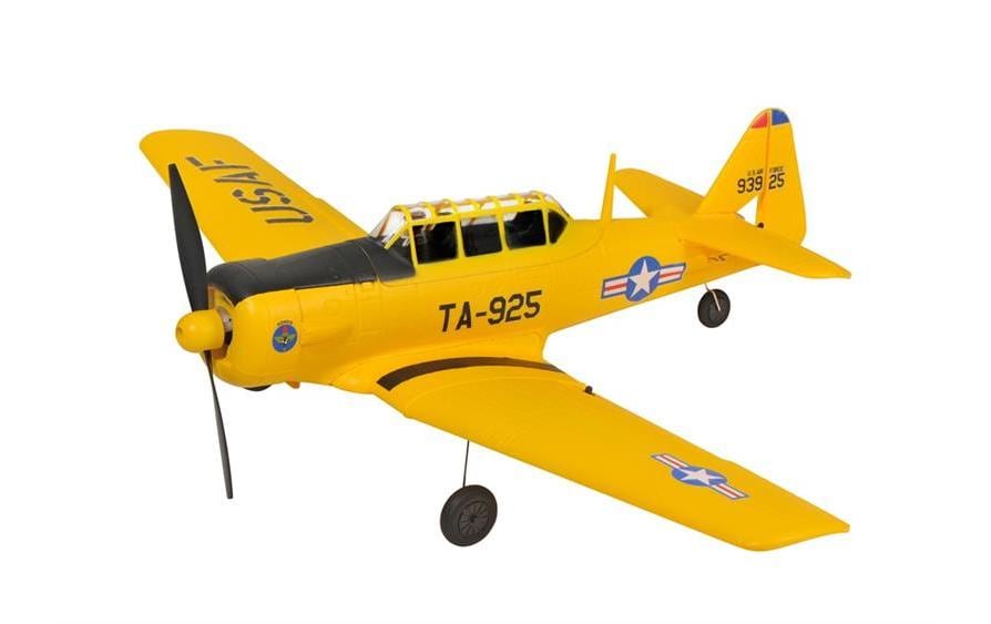 Warbird Mini AT-6 450 mm, Gelb, RTF<br>Kleines 4-Kanal RC-Flugzeug mit Gyro