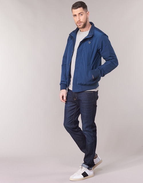 Scotch & Soda - AMS BLAUW SIMPLE HARRINGTON JACKET - Marine
