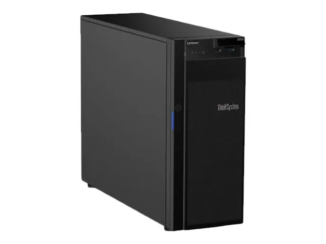 Lenovo ThinkSystem ST250 7Y46 - Server - tower 4U - envejs - 1 x Xeon E-2224 / op til 4.6 GHz - RAM 16 GB - SATA - hot-swap 2.5