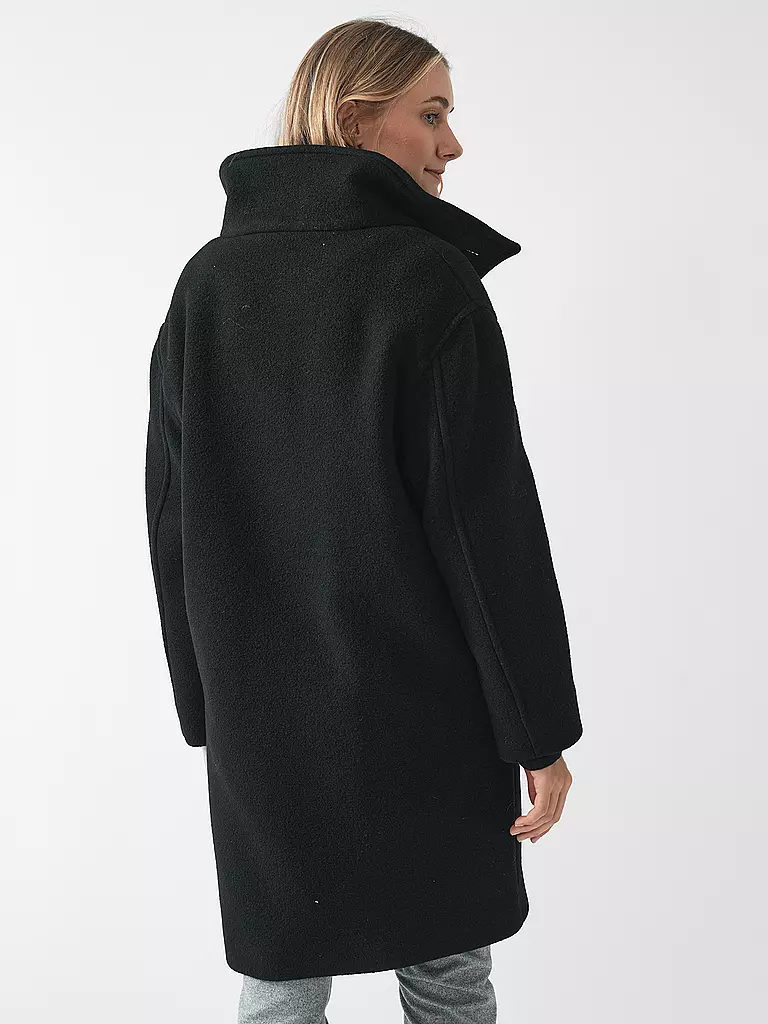 FUCHS & SCHMITT Wollmantel  schwarz