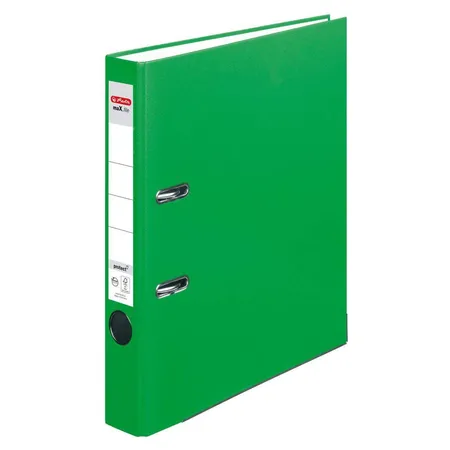 Herlitz Ordner PP A4 5cm FSC-Mix maXfile protect hellgrün