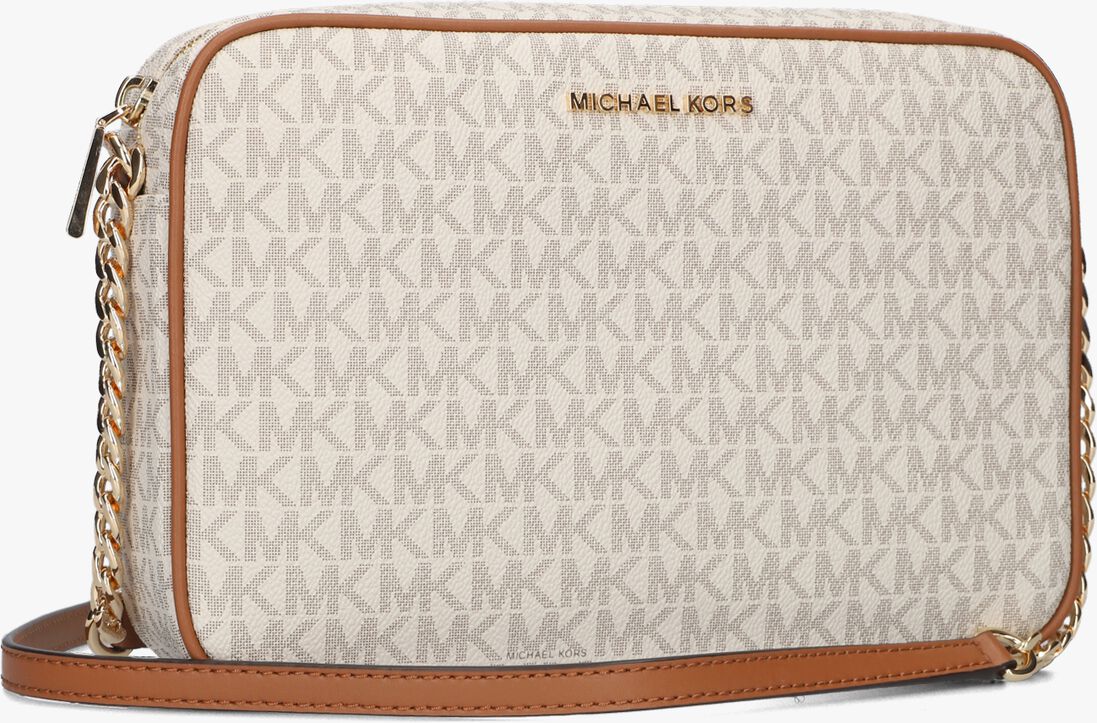 MICHAEL KORS beige michael kors schoudertas lg ew crossbody