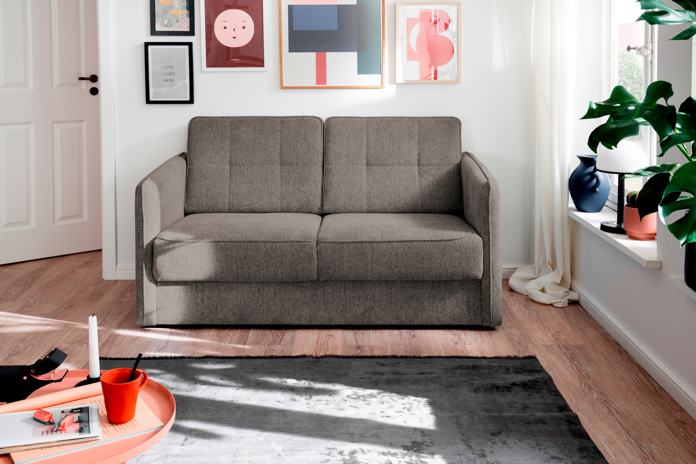 INOSIGN Schlafsofa »Milano« zwei einzeln ausziehbare Liegefunktionen