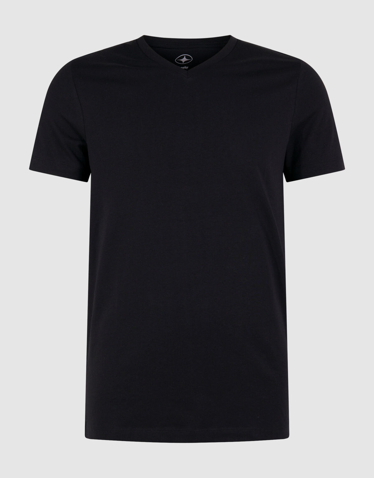 Basis T-shirt Zwart