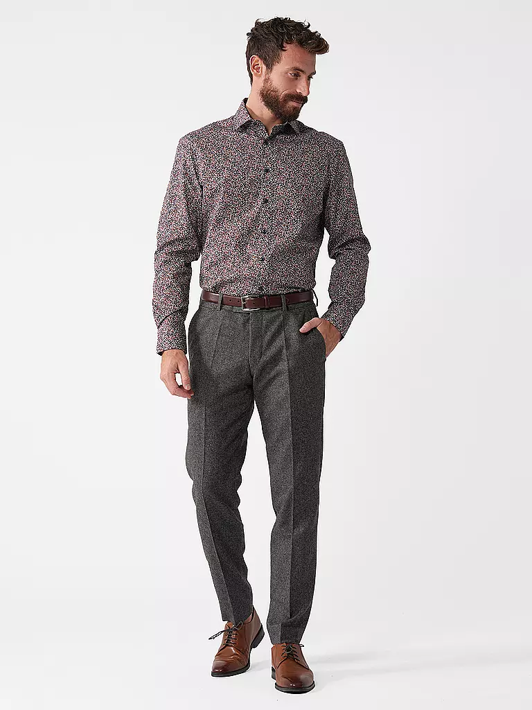 OLYMP Hemd Regular Fit lila