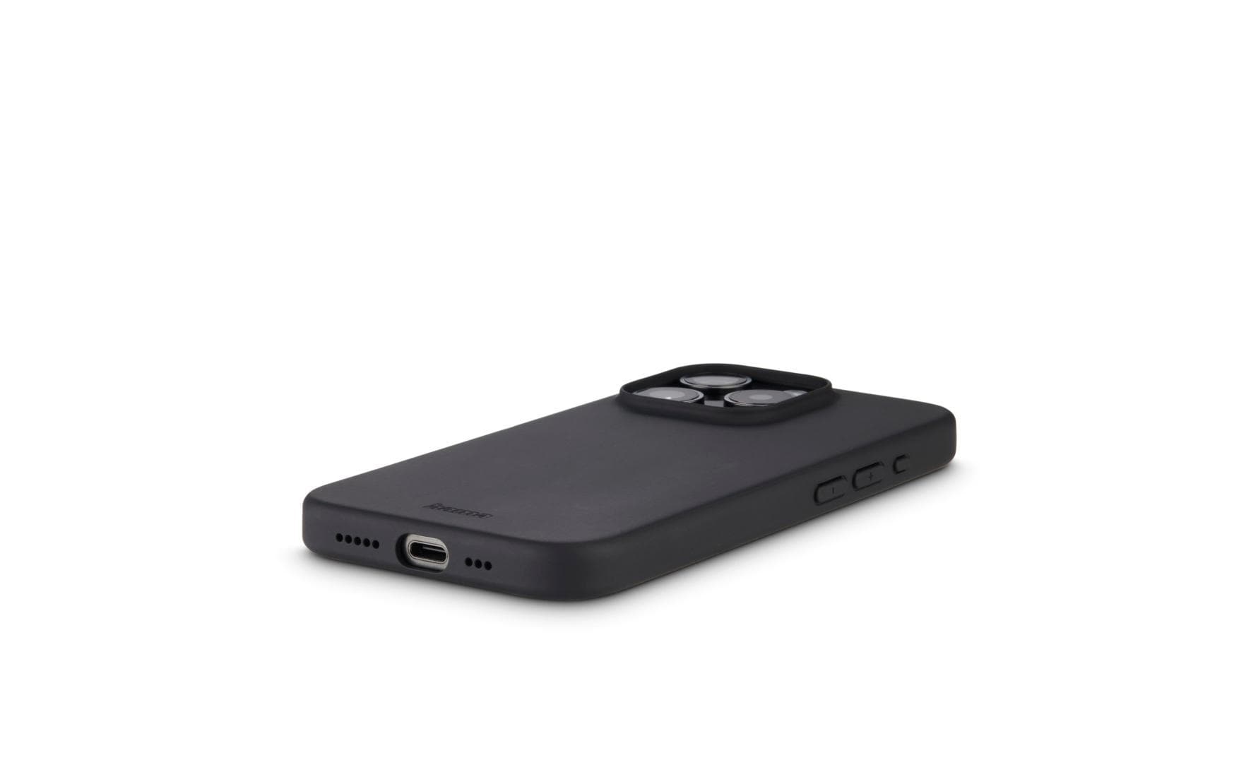 Back Cover Fantastic Feel Schwarz für iPhone 16 ProHama Fantastic Feel Handy-Schutzhülle 16 cm (6.3