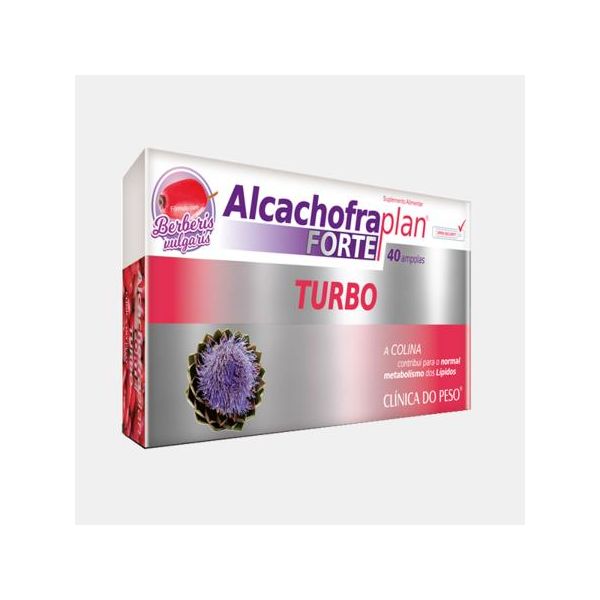 Fharmonat Alcachofra Plan Forte Turbo 40 Ampolas