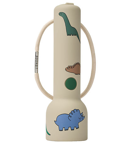 Liewood Taschenlampe - Gry - Silikon - 4,9x15,7 cm - Dinosaurs/M