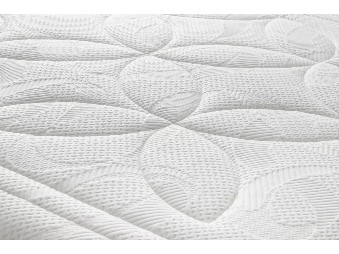 Matelas à mémoire de forme avec 5 cm de mémoire - Hauteur 25 cm - AMOVIBLE 140x190 cm